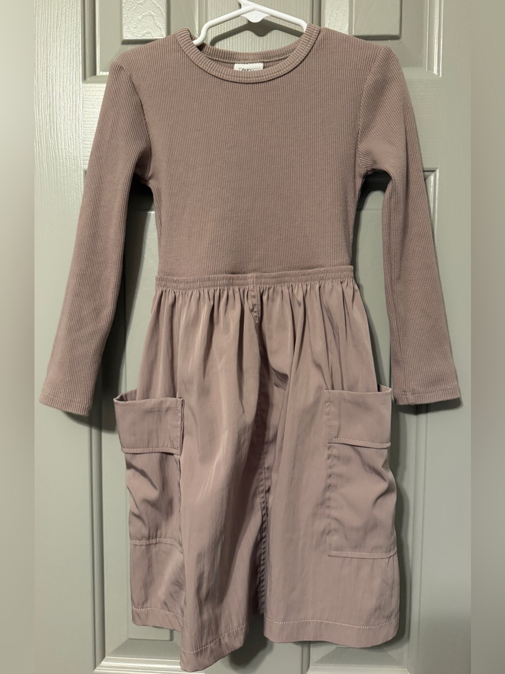 Zara Girls Taupe Dress Size 6